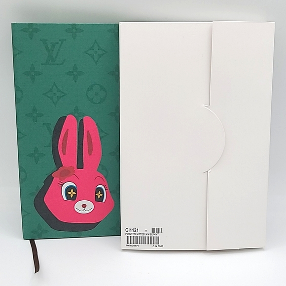 Louis Vuitton × Sun Yitian Printed Notebook MM Bunny - Picture 9 of 9